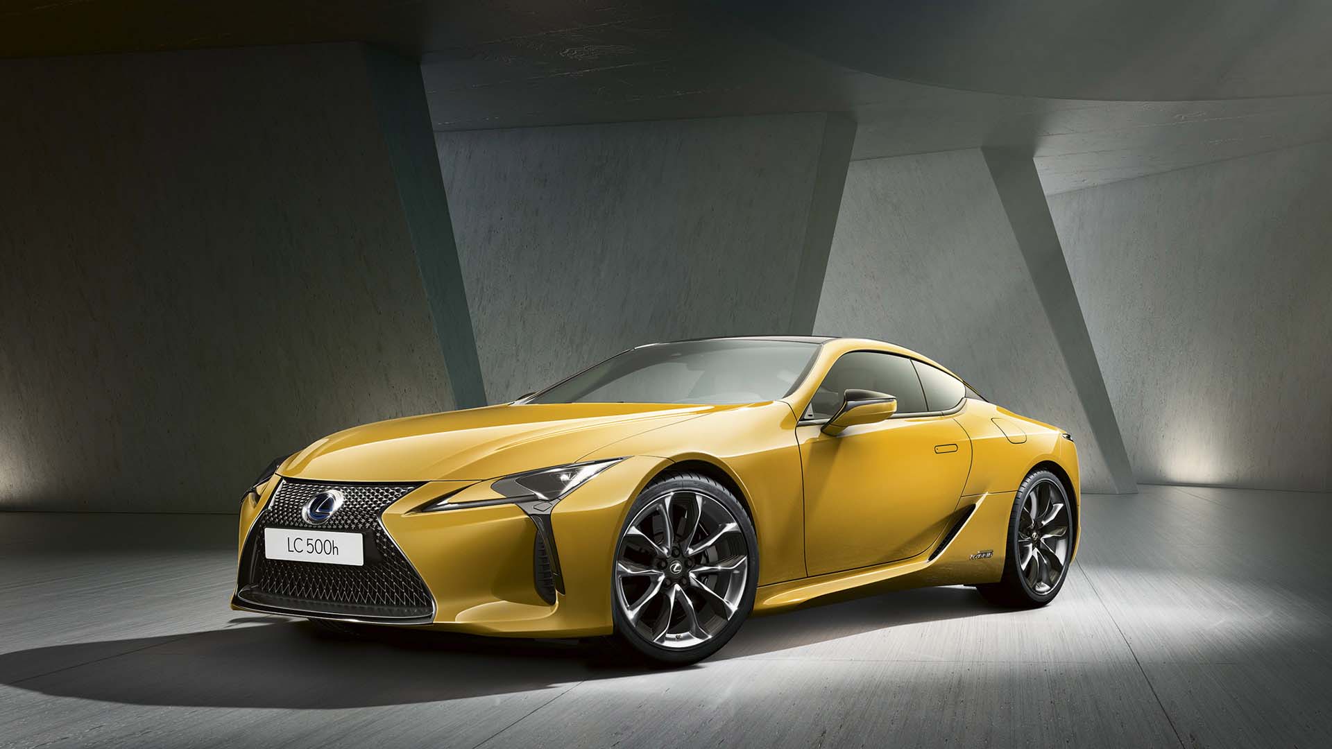 Lexus LC Yellow Edition hero