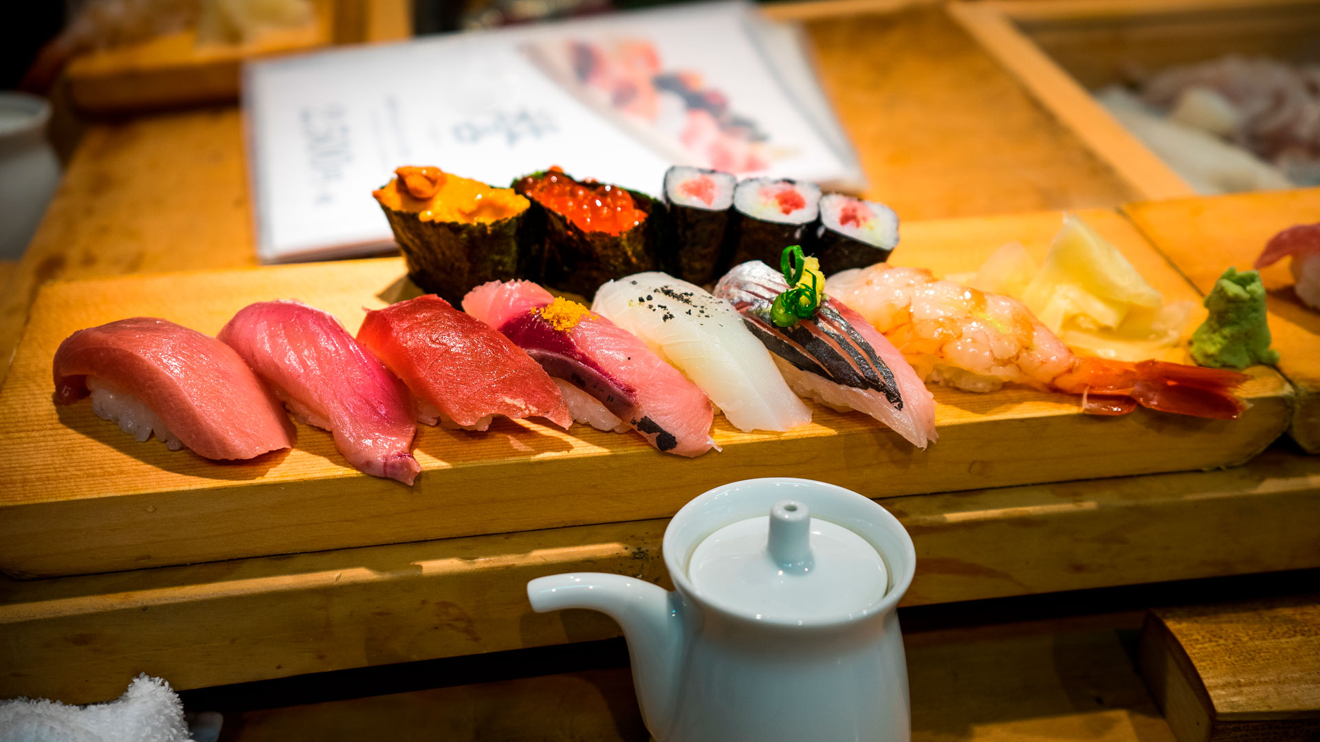 El plato más conocido de la ciudad nepal el Sushi