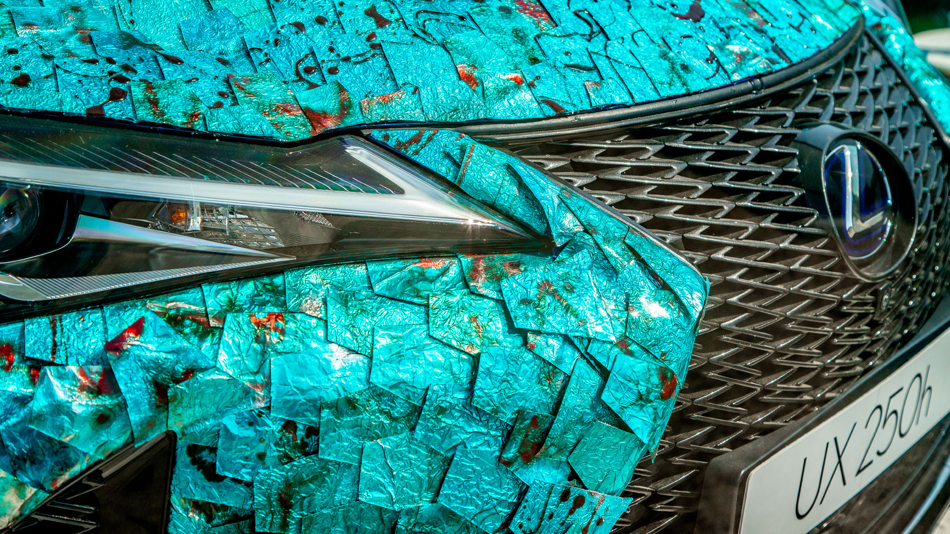 Imagen del Lexus Art Car de Antoñito y Manolín en Chantily