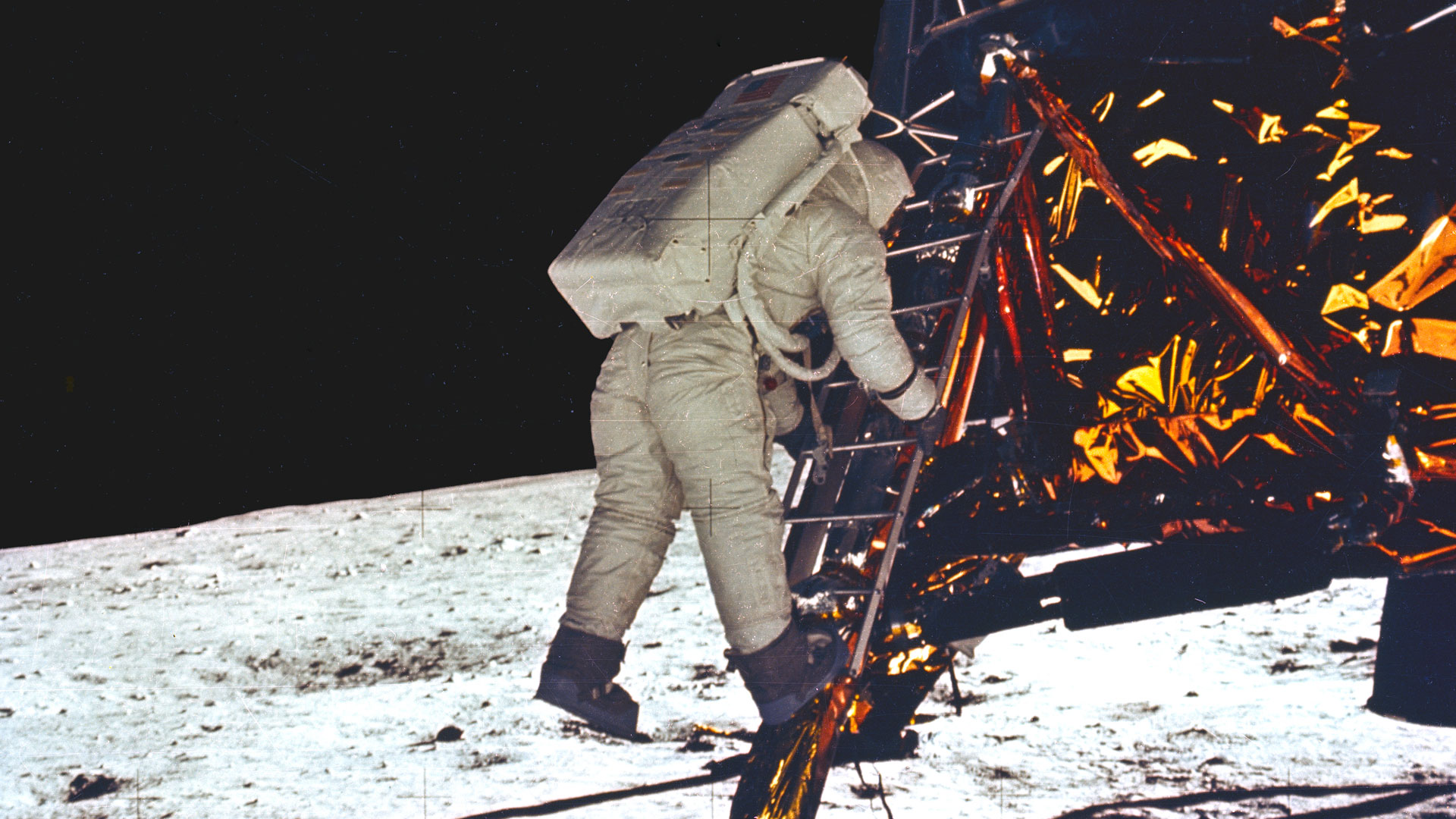 Imágenes de la NASA de la llegada del hombre a la Luna