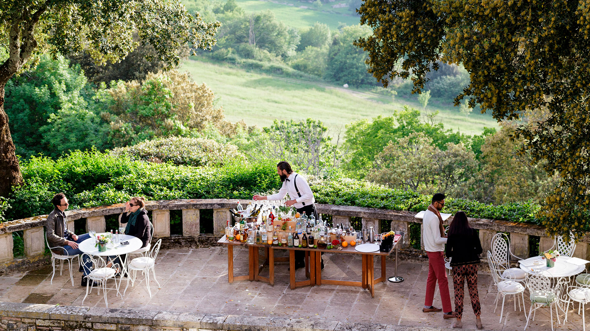 Imagen del hotel Borgo Pignano en la Toscana