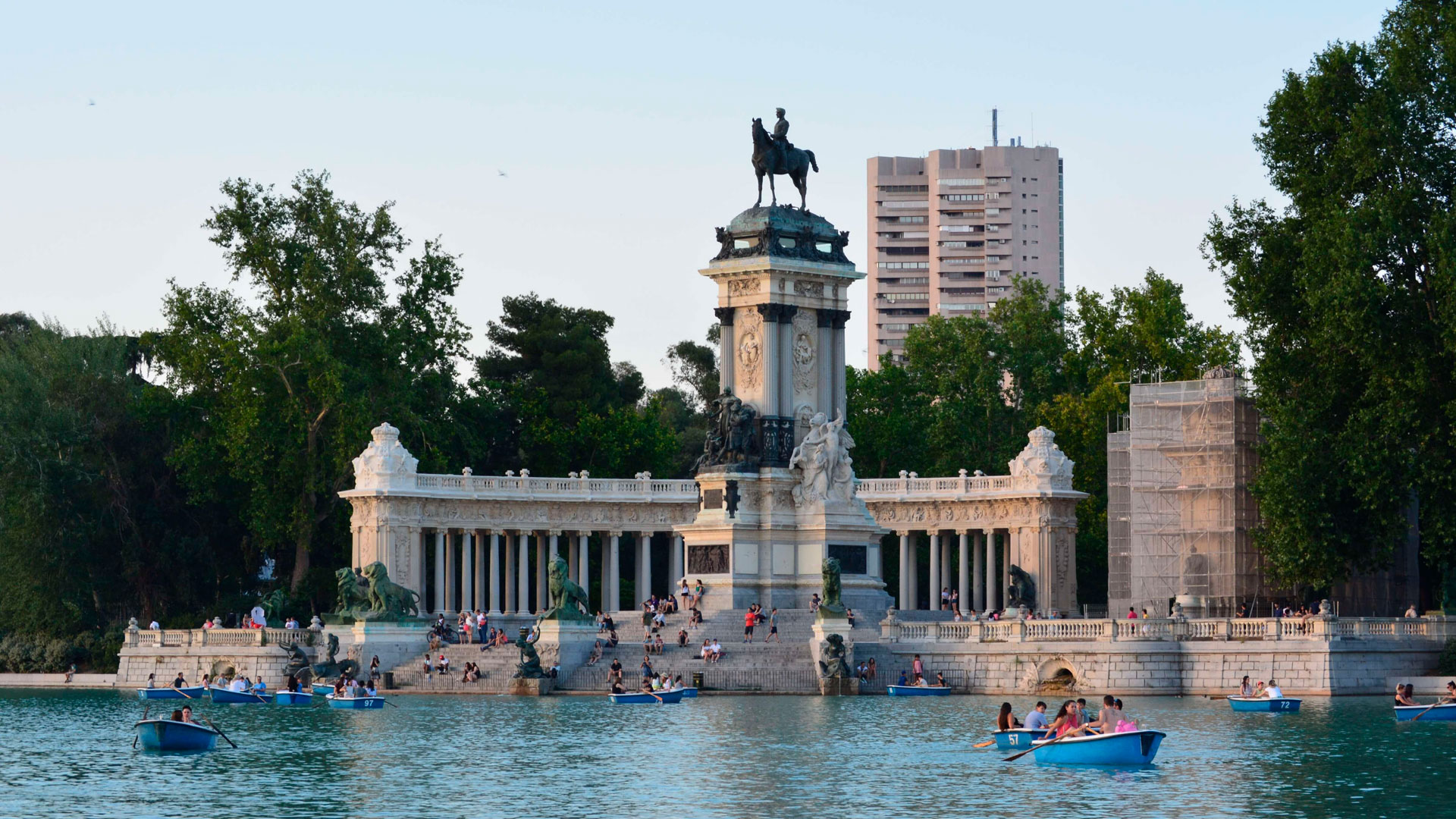 Imagen de uno de los lugares representativos de la ciudad de Madrid