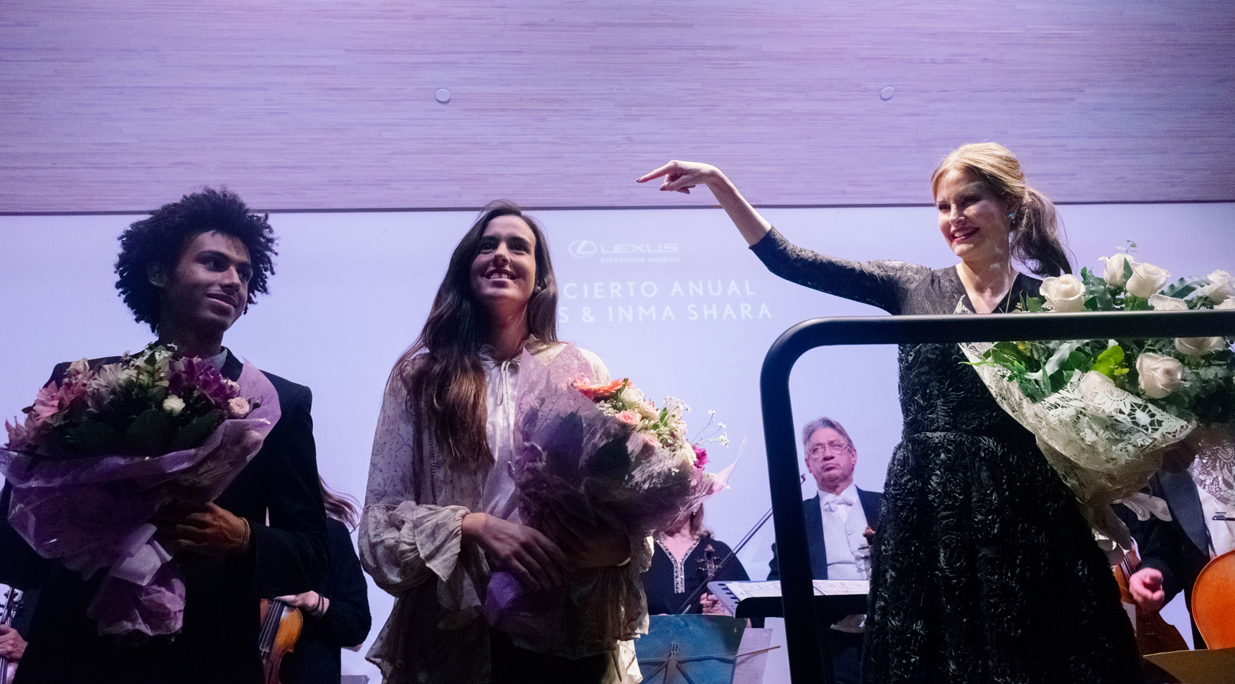 Imagen del concierto anual Inma Shara Lexus en Casa de América