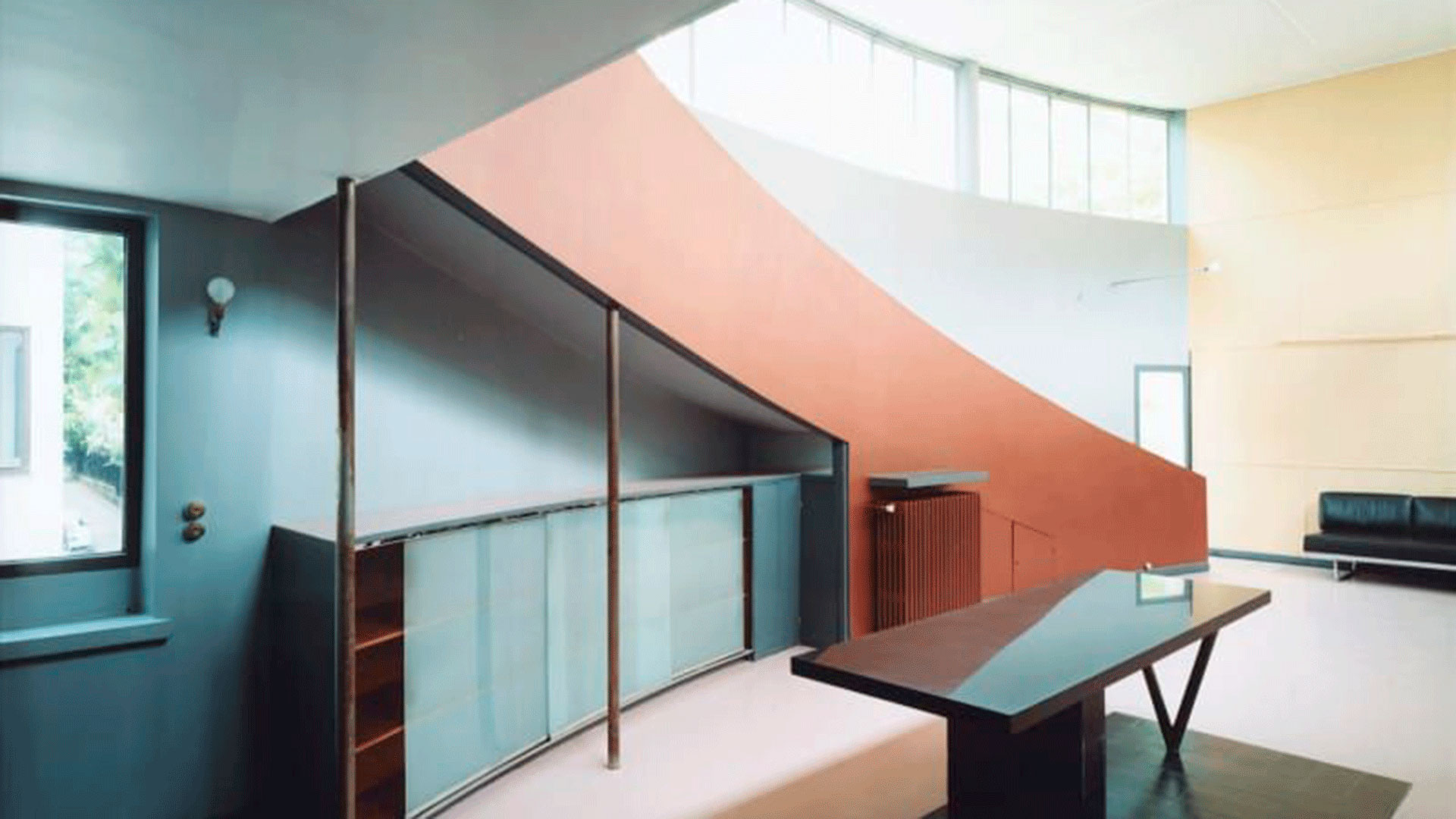Fotografía de Guido Guidi de la exposición Le Corbusier – 5 Architectures