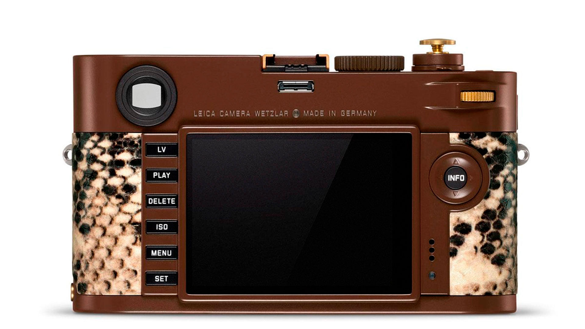 Imagen de la cámara Leica diseñada por Lenny Kravitz