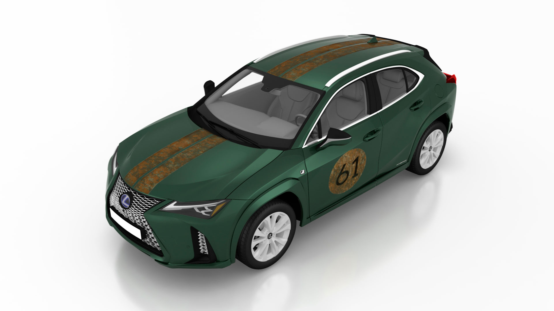Lexus UX Art Car by Francisco Segarra hero asset