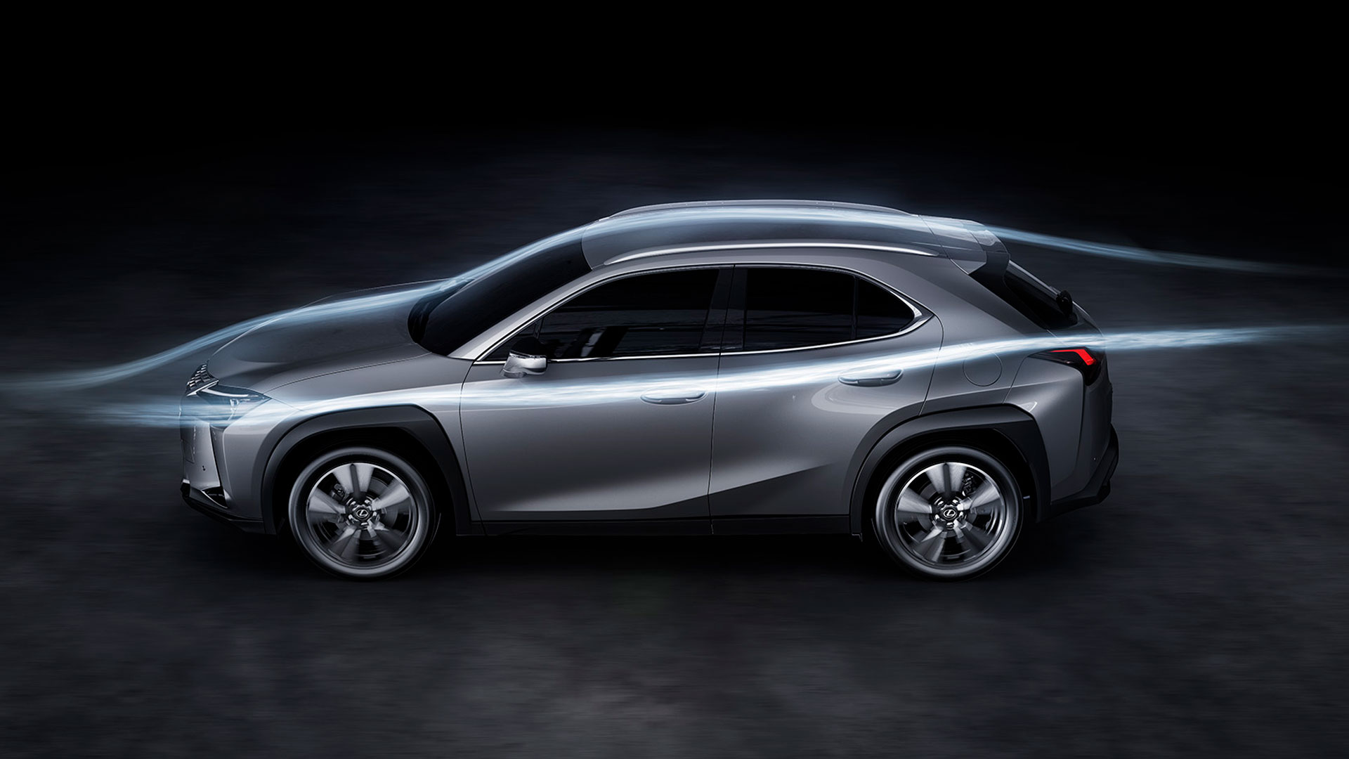 Aerodinámica Lexus UX hero asset