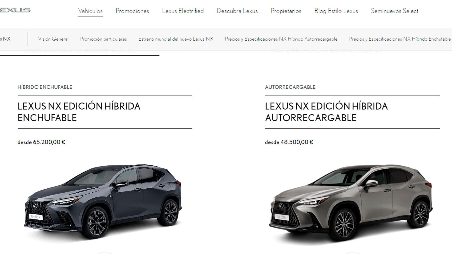 reserva nx hero asset