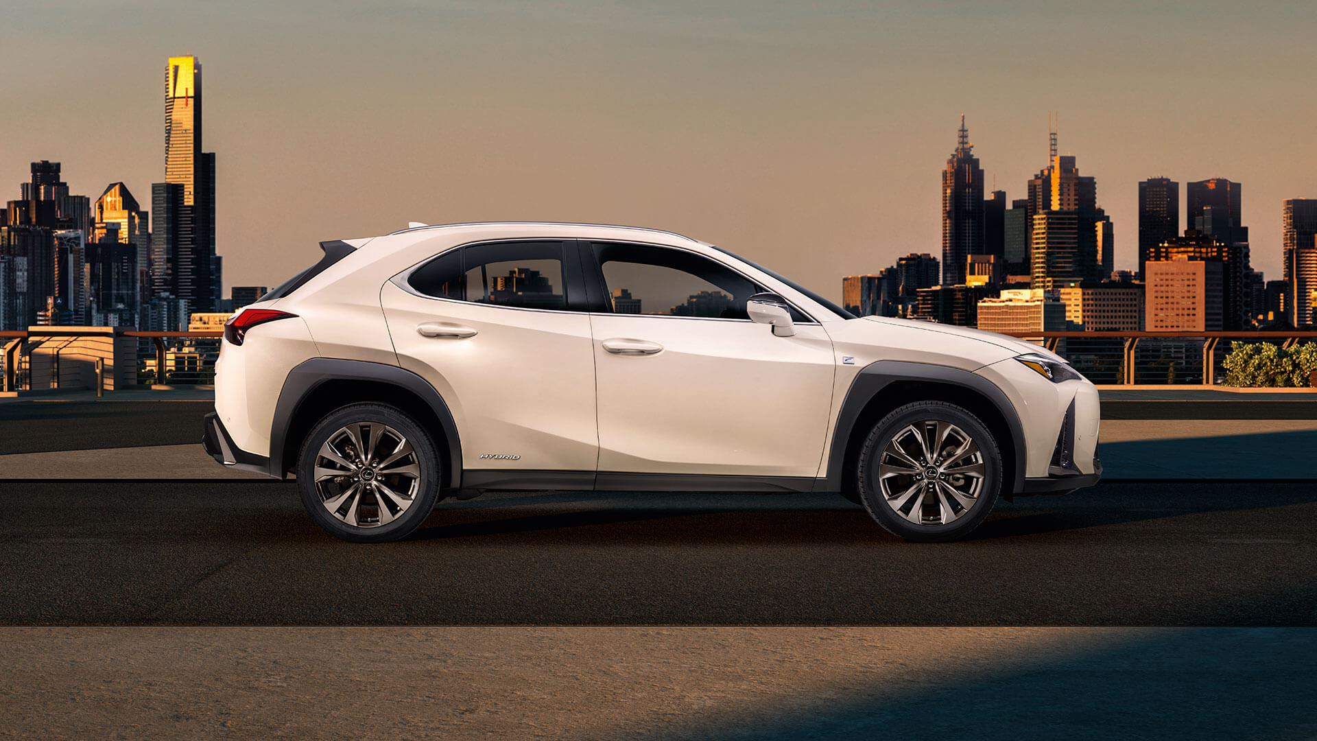 2019 lexus ux gallery 009 hybrid f sport exterior