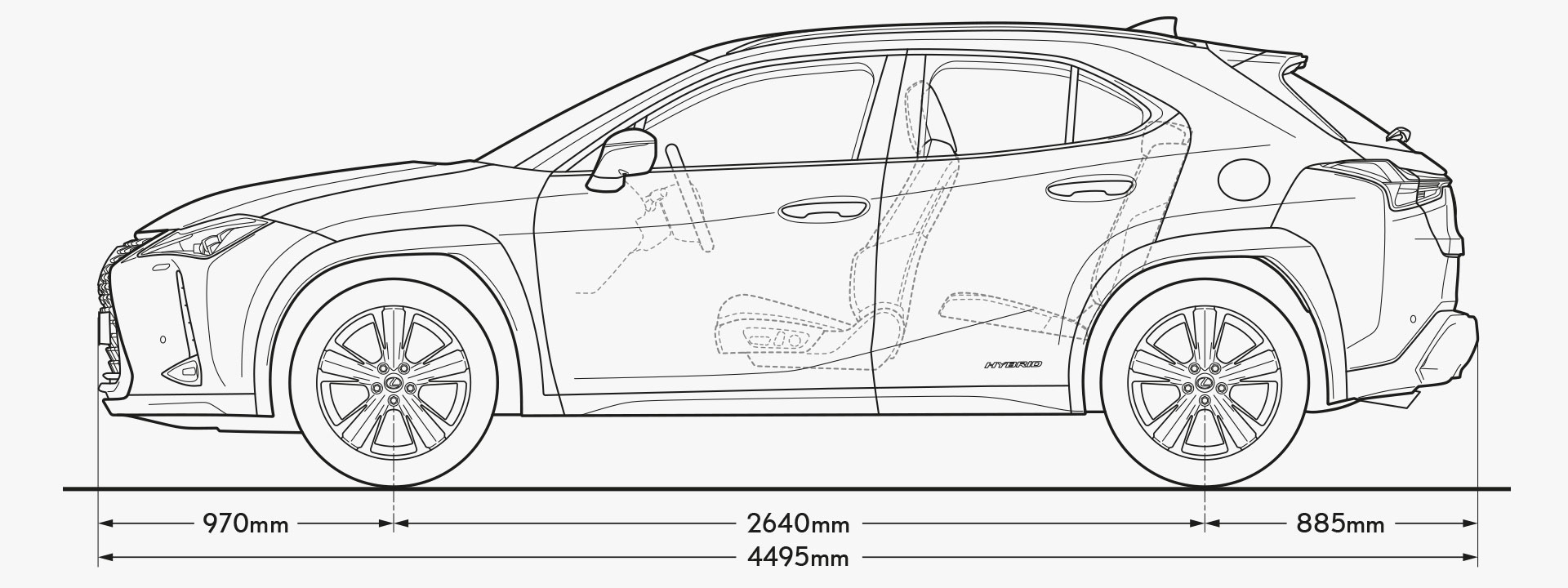UX Side Dimensions Image