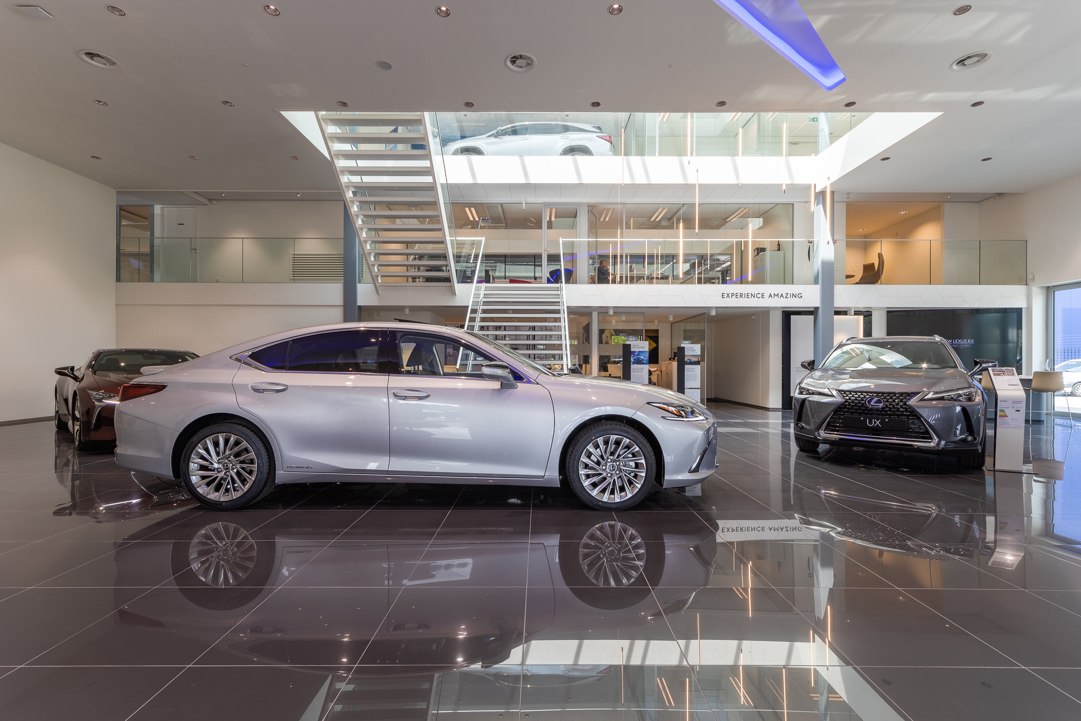 Showroom van Lexus Rotterdam