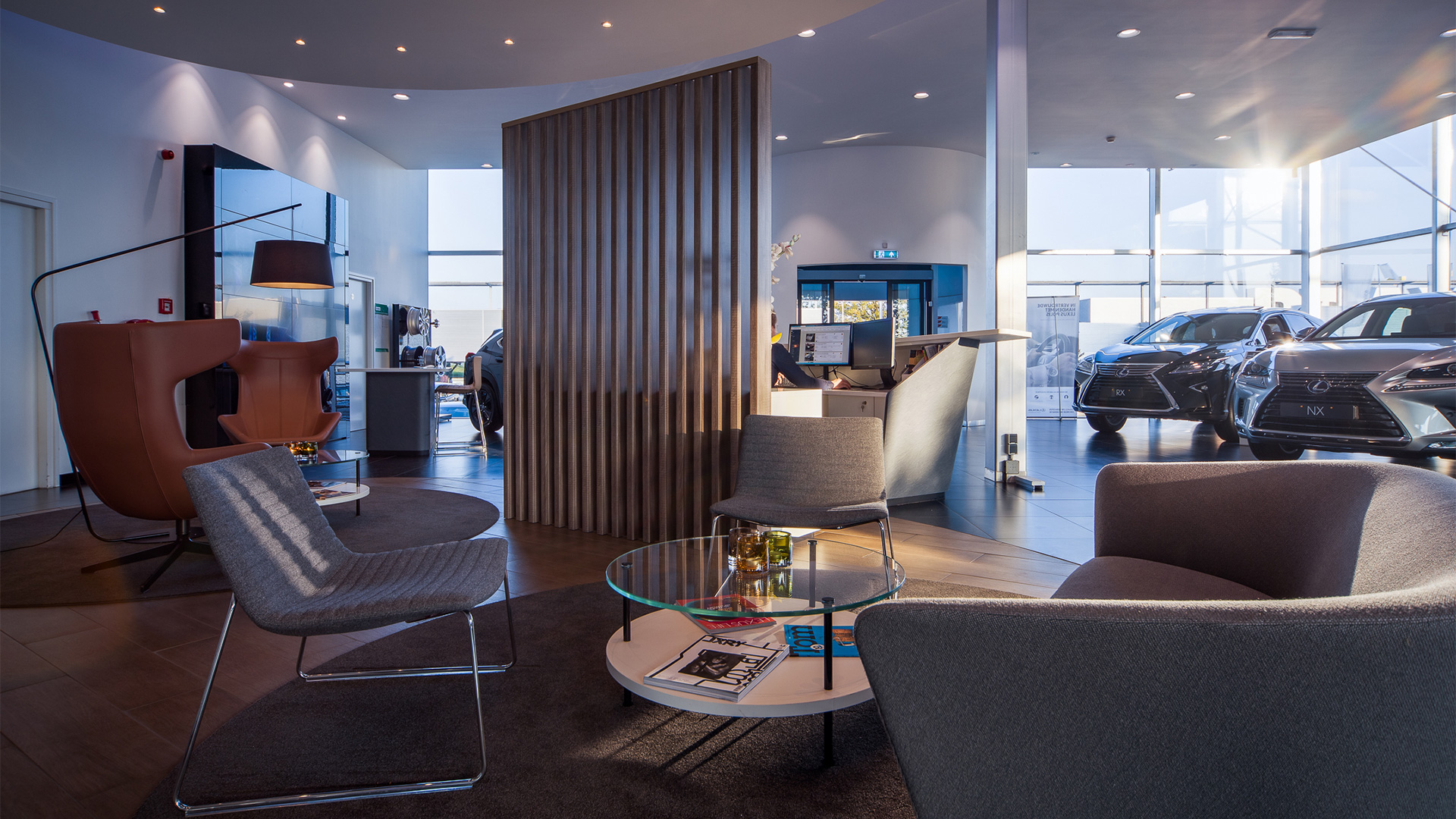 Showroom van Lexus Enschede
