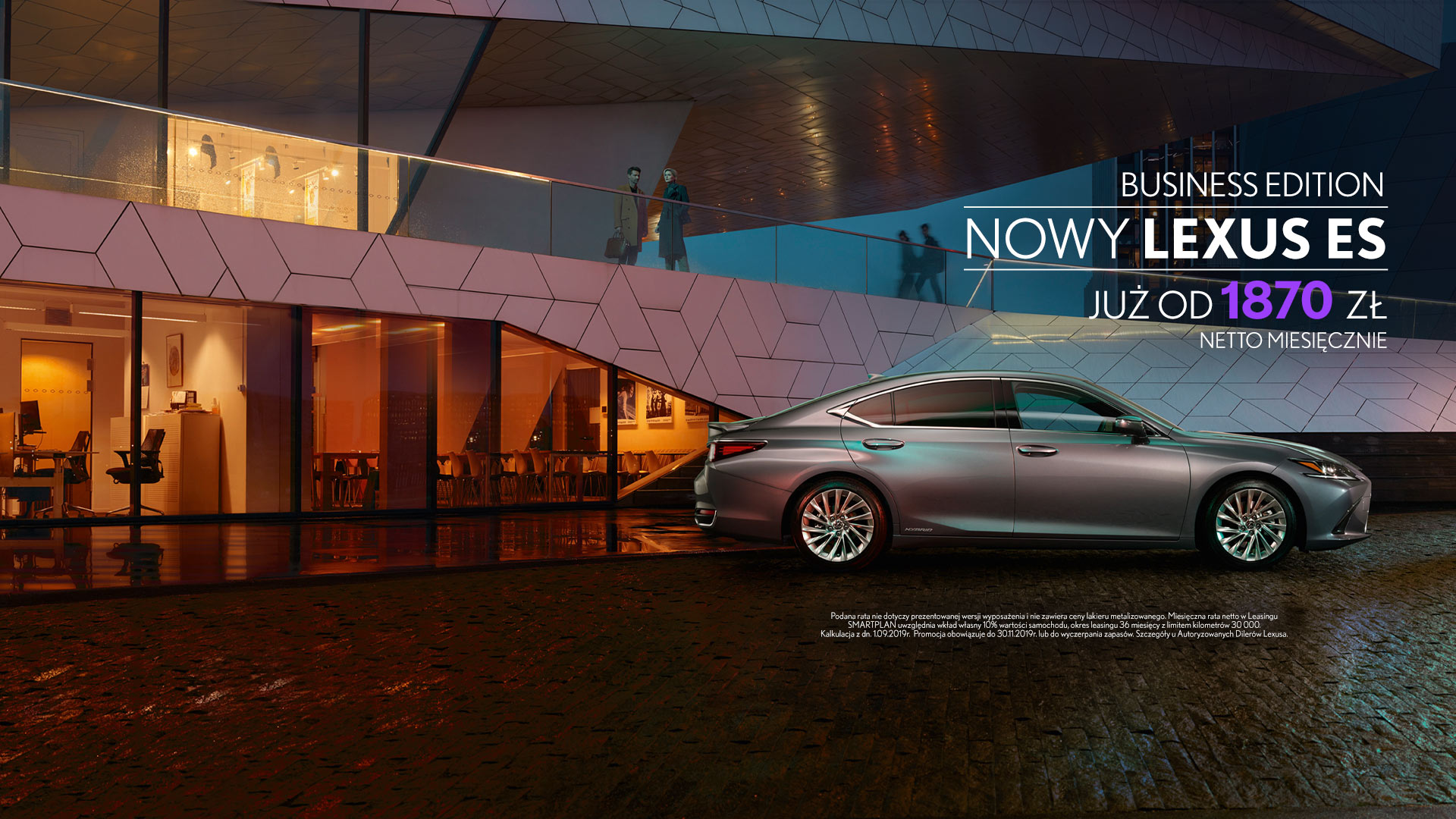 2019 lexus es hybrid hero
