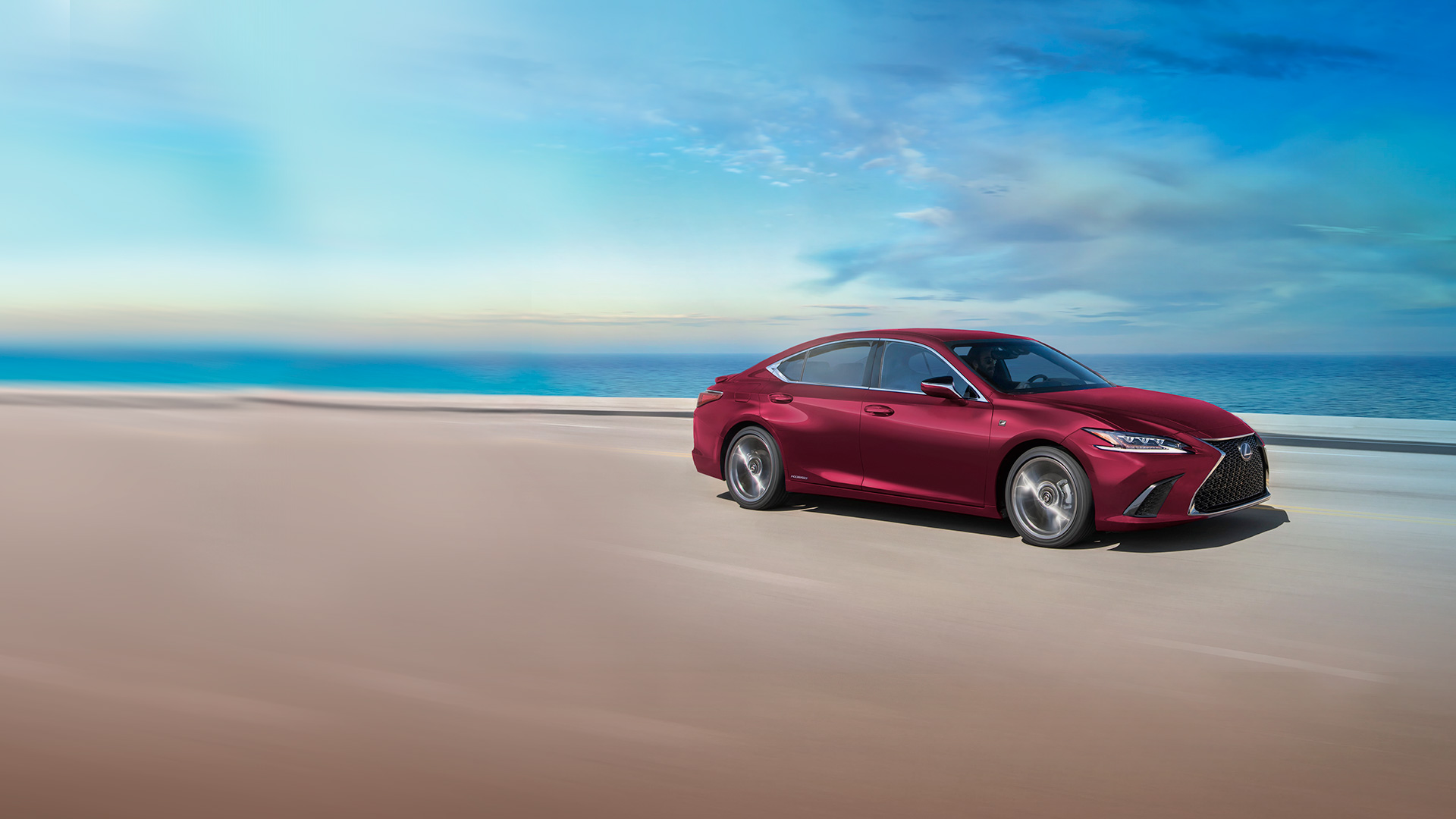 2019 lexus es hybrid hero
