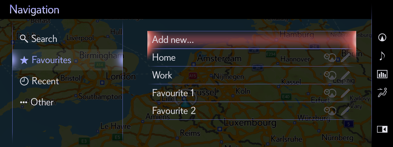 02 Add Favourite Address