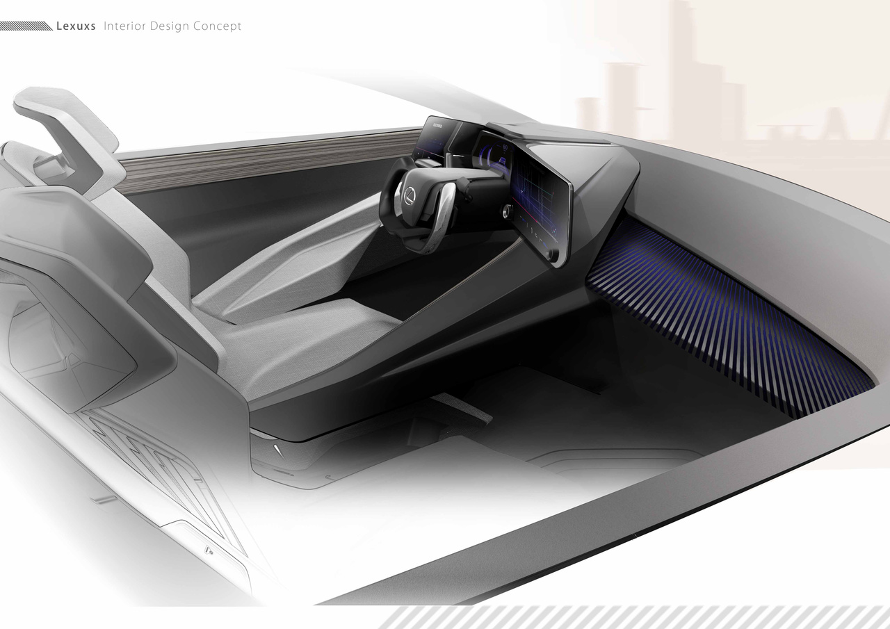 Lexus convida designers para interior do LF z electrified Image