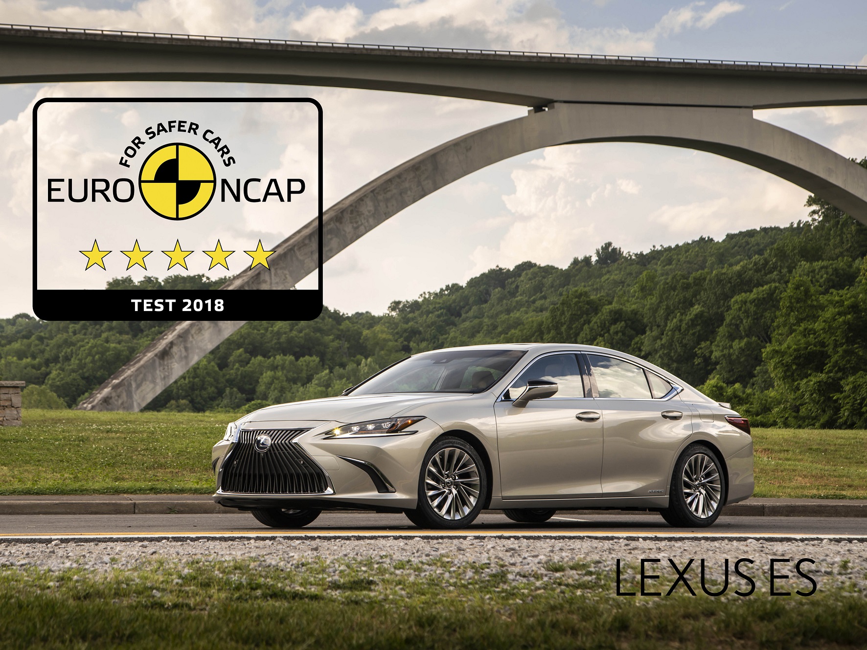 Novo Lexus ES Um dos mais seguros