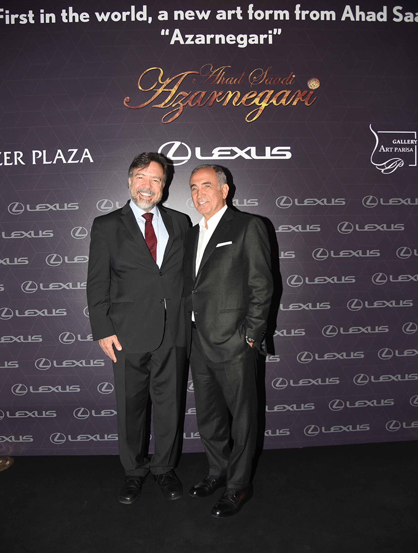 lexus dolmabahcede azarnegari eserinin lansmani yapildi gallery09